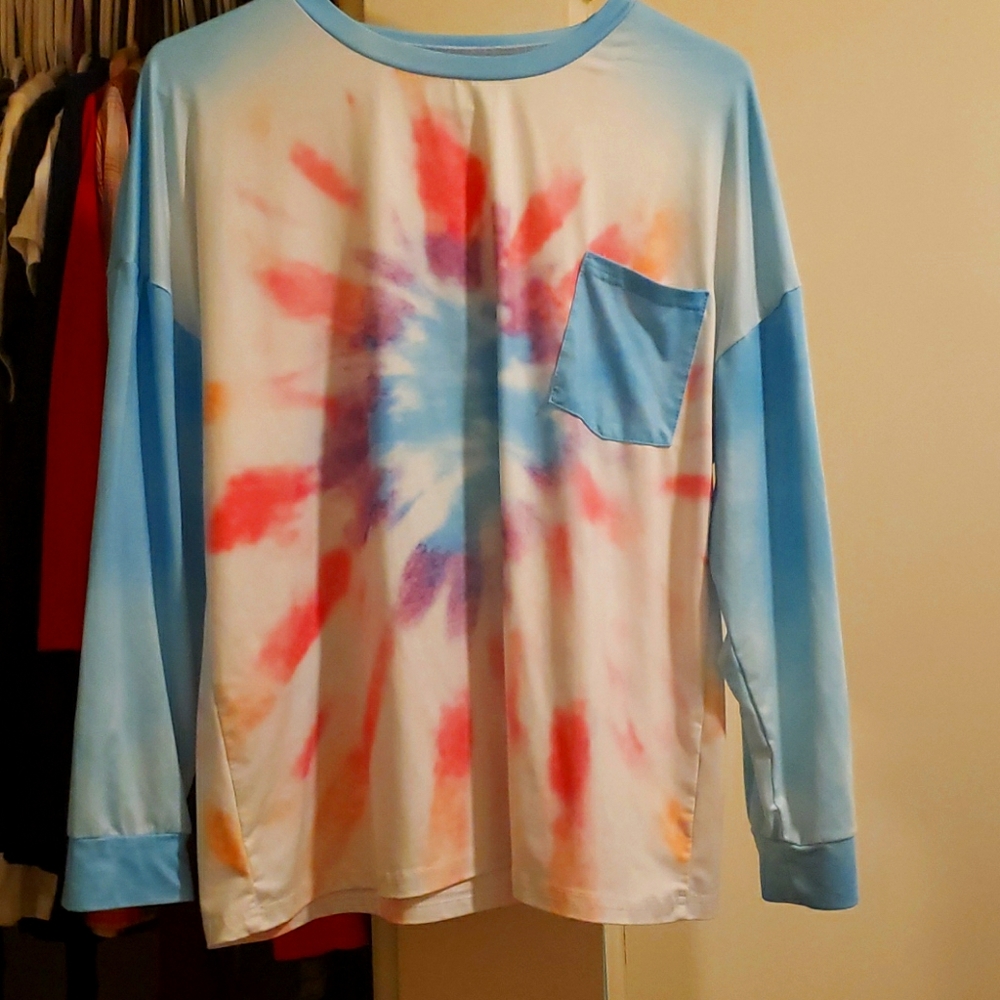 lounge set. tye dye